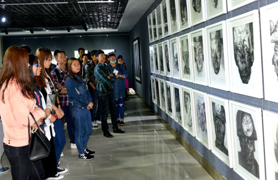 Artworks by well-known artists on display in IMNU