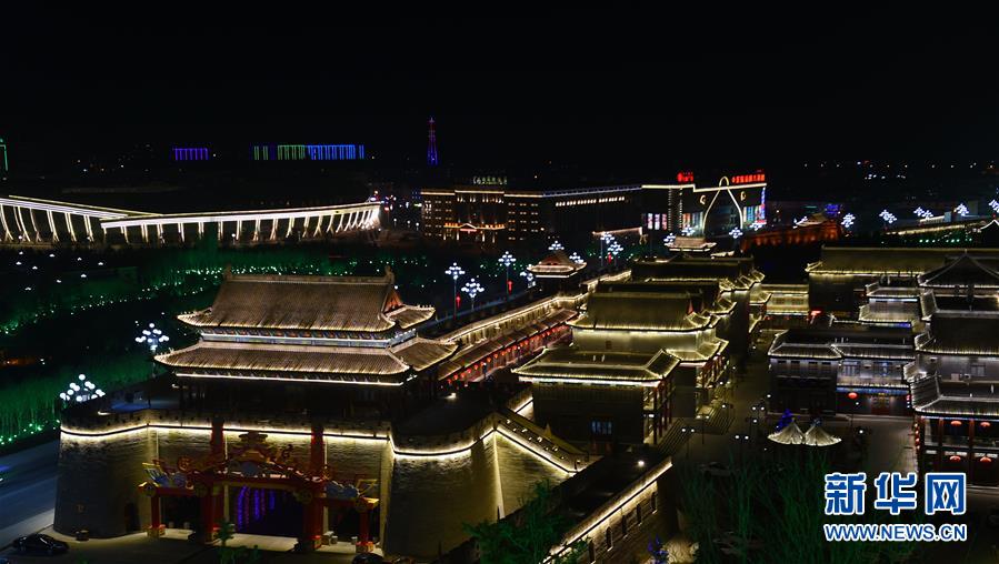 Historical town in Bayanhot completes rennovations