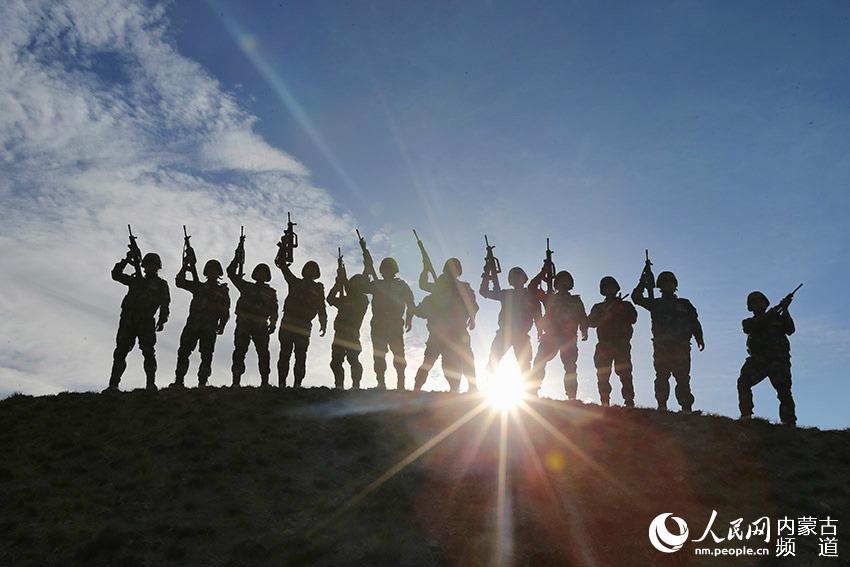 Border security exercise takes place in Baotou