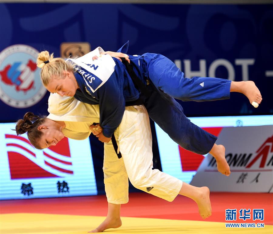 Judo grand prix concludes in Hohhot