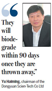 Making biodegradable plastic fantastic for more shoppers