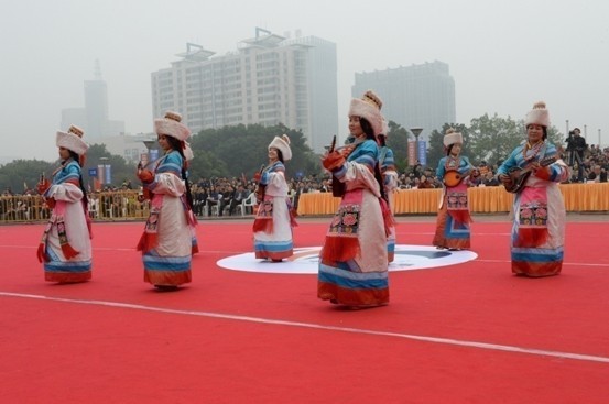 Performances during the culture festival