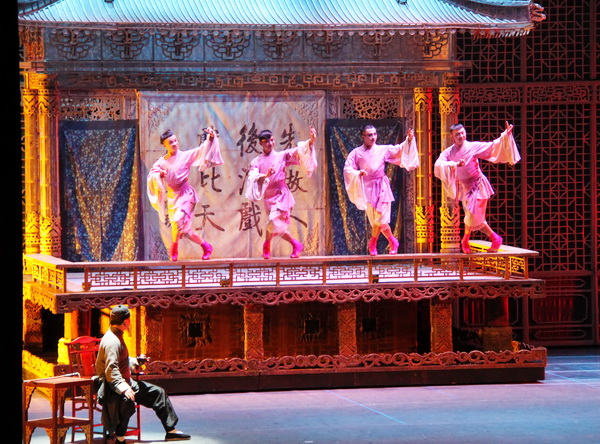 Chinese dance drama on stage in Vancouver