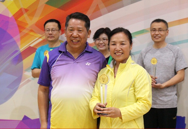 Badminton competition concludes in Shanxi University