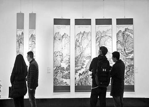 Taiwan painting and calligraphy exhibited in Chongqing