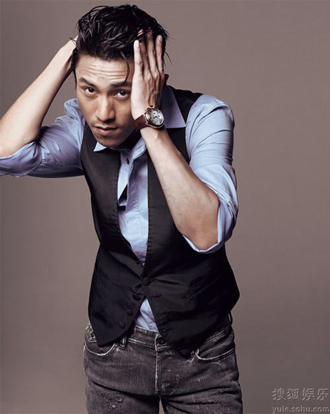 Chen Kun takes on gangster style