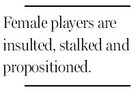 Sexual harassment in the gaming world