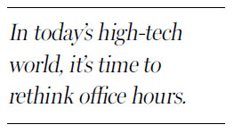 Thinking outside the office