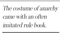 Punk's anti-style culminates in haute couture