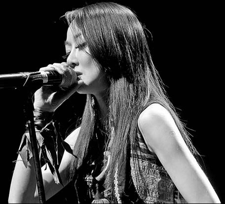 On the wings of a songbird