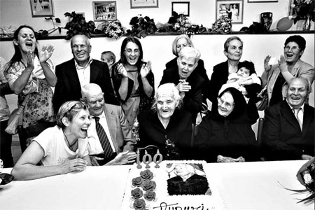 Praising age, fretting over future