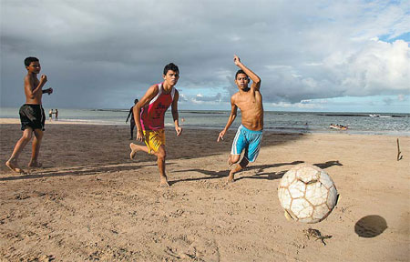 Brazil gets its kicks