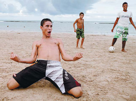 Brazil gets its kicks