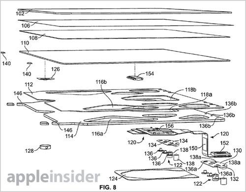 蘋(píng)果新專利:MacBook的玻璃觸控面板