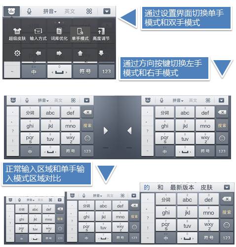 百度手機(jī)輸入法V3.7單手模式:左手創(chuàng)新 右手用戶