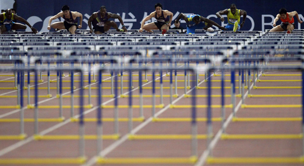 田聯(lián)上海站：劉翔首負(fù)史冬鵬摘銅 奧利弗奪冠