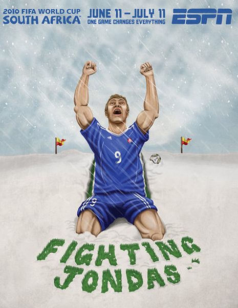 世界杯32強(qiáng)手繪海報(bào)