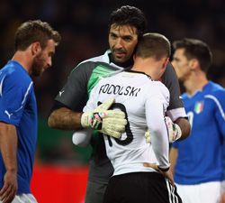 熱身賽：意大利替補(bǔ)救主客場1:1德國