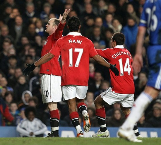 切爾西2:1逆轉(zhuǎn)曼聯(lián)