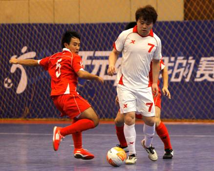 特步大五聯(lián)賽半決賽:湖大客場(chǎng)6:4力克廣體