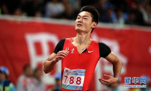 全運會:張培萌200米奪冠 平全國紀錄