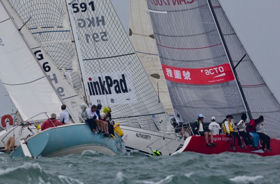 第七屆中國杯帆船賽落幕 百支船隊(duì)完成比賽(圖)
