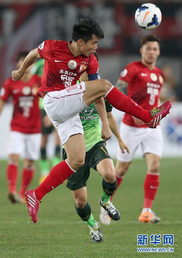 亞冠：里皮臨陣換兵演神奇 恒大破全北主場(chǎng)首擒韓