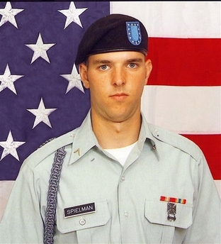 This is an undated photo released by the U.S. Army of Pfc. Jesse V. Spielman. A military jury began deliberating on Friday, Aug. 3, 2007, whether an Army soldier took part in the rape and murder of a 14-year-old Iraqi girl.