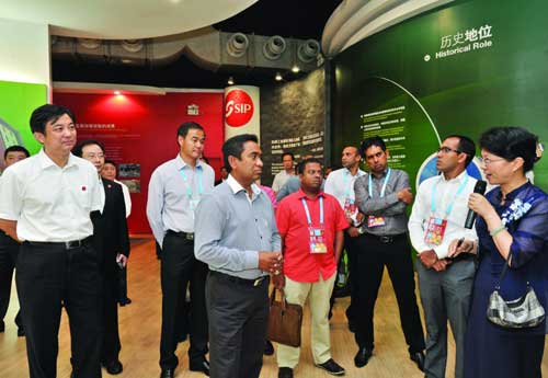 Maldivian president visits Suzhou