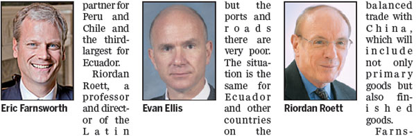 Xi's trip highlights bustling Latin American ties