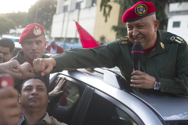 Chavez 'couldn't feel better' after cancer treatment Chavez 'couldn't feel better' after 3rd cancer treatment