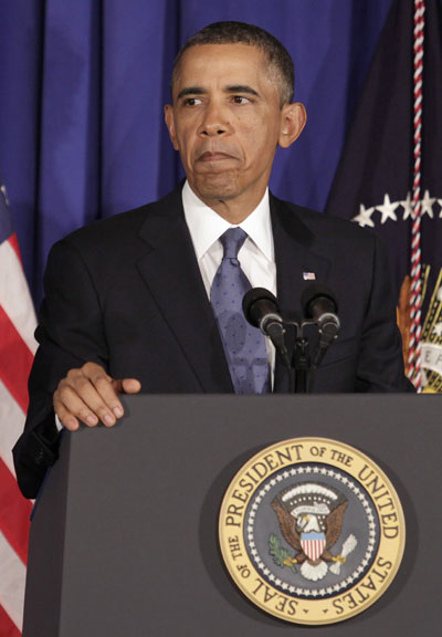 US President Barack Obama was scheduled to meet the leaders of the Democratic and Republican parties in the Senate and the House of Representatives on Friday after both parties failed to reach an agreement over the federal budget. Yuri Gripas / Reuters US lawmakers fail to reach deal