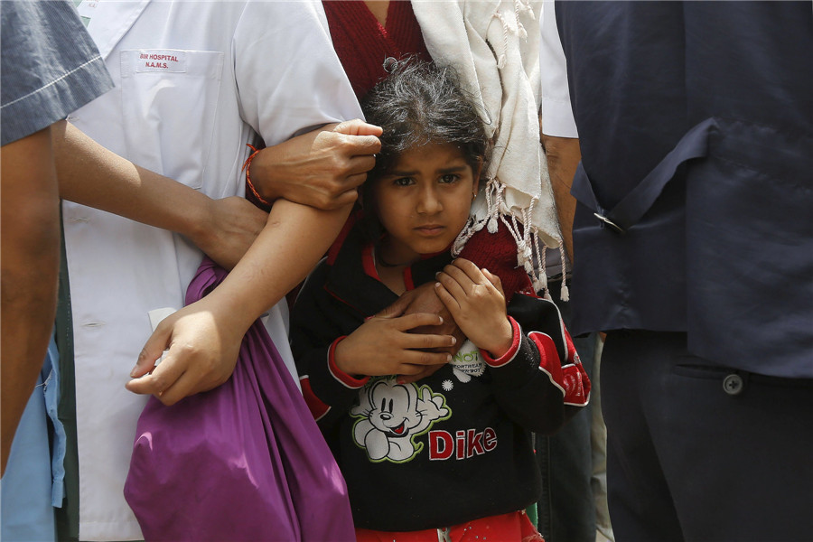 International teams start search-and-rescue operations in Nepal