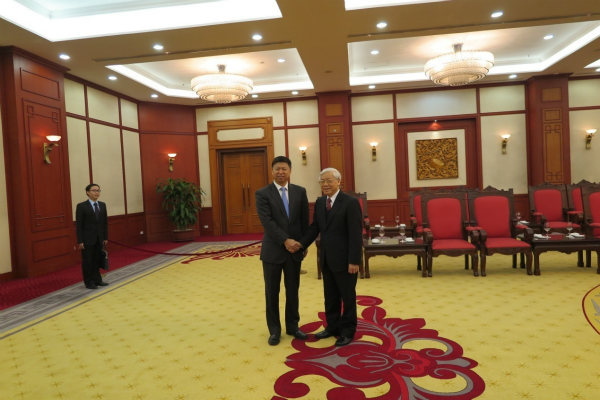 Xi’s special envoy boosts ties with Communist Party of Vietnam