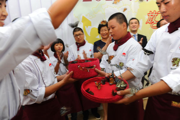 李錦記希望廚師班開班 為60名山區(qū)青年點(diǎn)亮希望