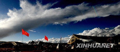 多彩的藏北牧區(qū)帳篷[組圖]