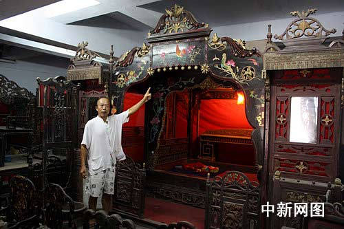 四川驚現(xiàn)16平米“超級古床” 目前四川最大