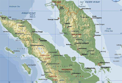 馬來(lái)漁民在馬六甲海峽發(fā)現(xiàn)救生筏 已報(bào)告執(zhí)法部門